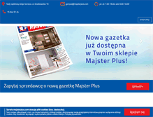 Tablet Screenshot of gorzyce.majsterplus.com