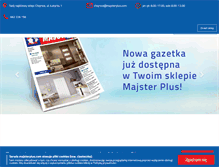 Tablet Screenshot of chojnice.majsterplus.com